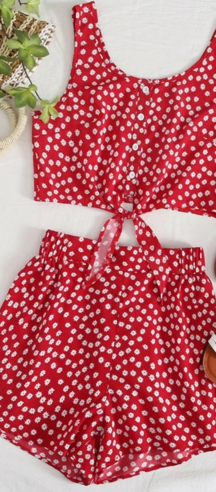 Red Polka Dot Set